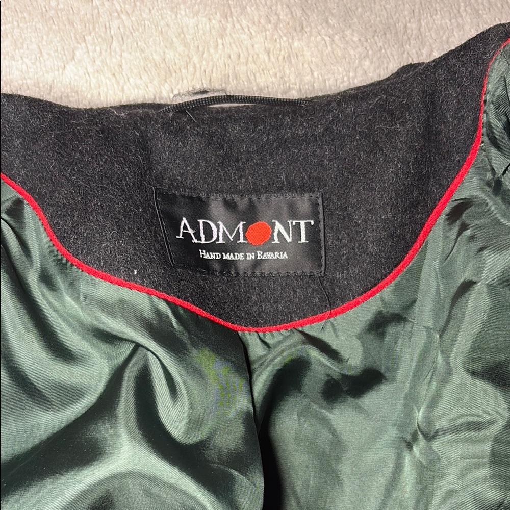 Admont Black Hooded Women's Coat - Picture 2 of 5
